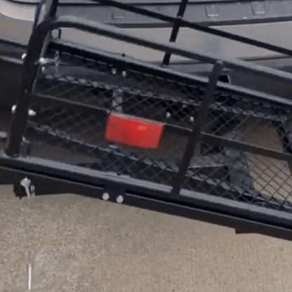 2-in-1 Hitch Cargo Carrier & Hand Push Cart