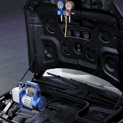 4 CFM Vacuum Pump & Manifold Gauge Kit