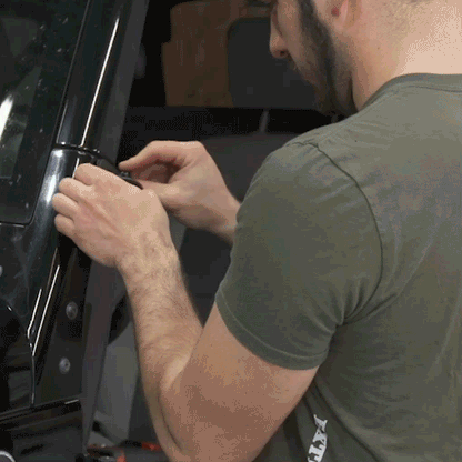 Quick Release Side Mirrors for TJ, JK, JKU