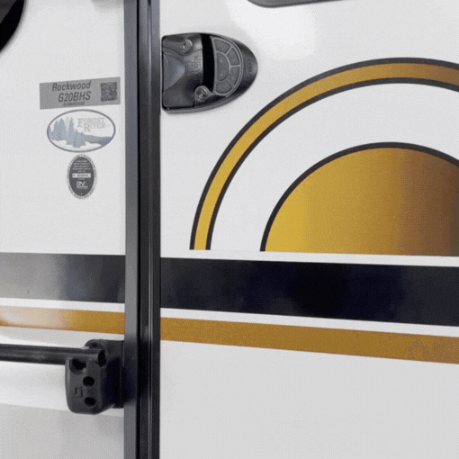 RV Door Keyless Latch Extender