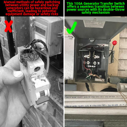 100A Generator Transfer Switch