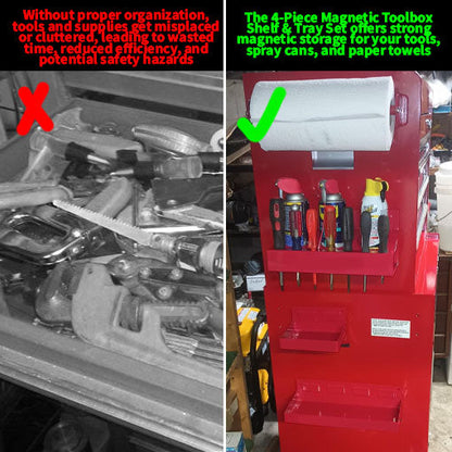 Magnetic Toolbox Shelf