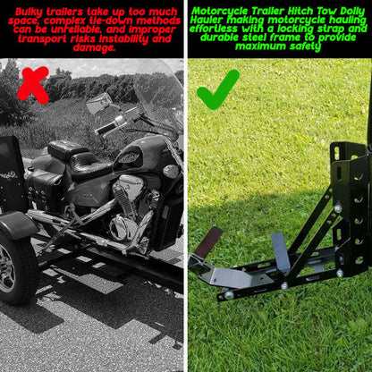 Motorcycle Trailer Hitch Tow Dolly Hauler