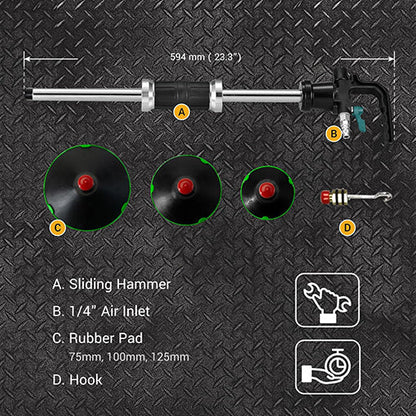 Pneumatic Car Dent Puller