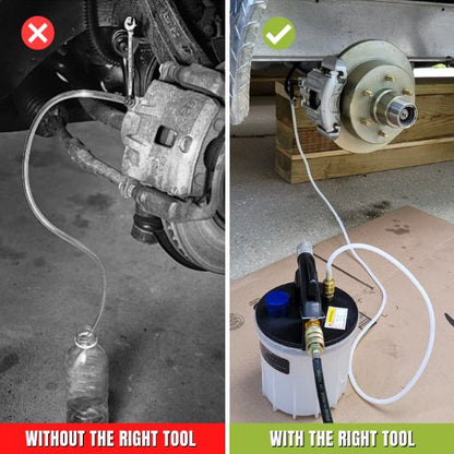 Pneumatic Brake Bleeding Kit