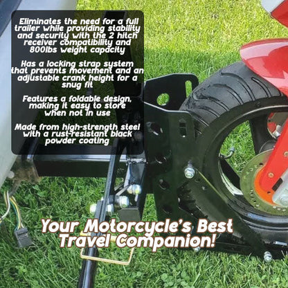Motorcycle Trailer Hitch Tow Dolly Hauler
