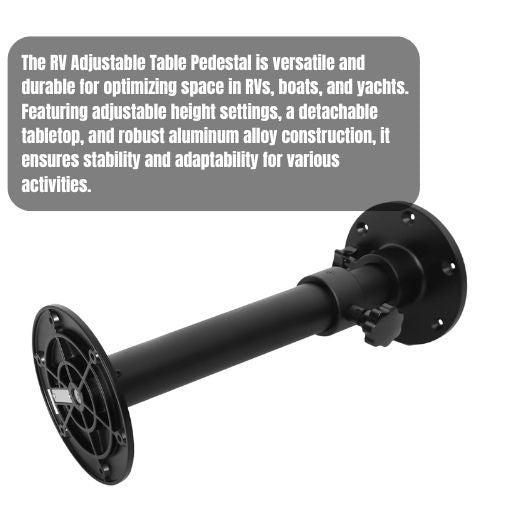RV Adjustable Table Pedestal