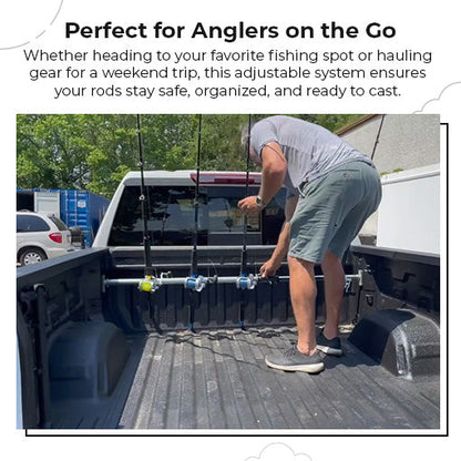 Truck Bed Adjustable Rod Rack Pole Holder