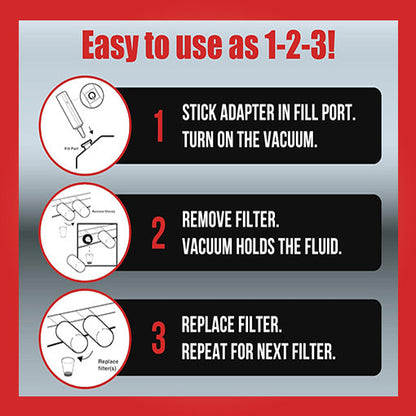 Tractor Hydraulic Filter Changing Tool
