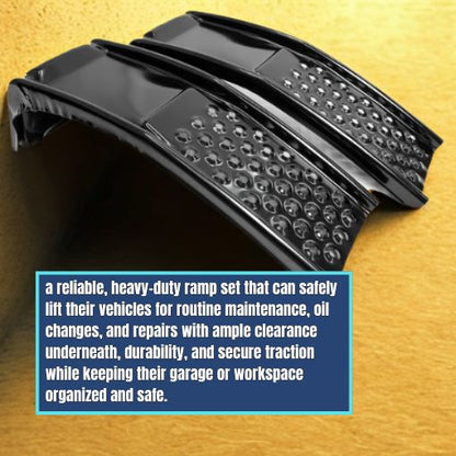 Solid Steel Auto Ramp Set