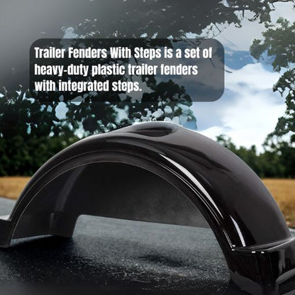 Trailer Fenders With Steps