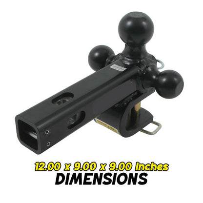 6-Way Multi-Hitch Ball Mount