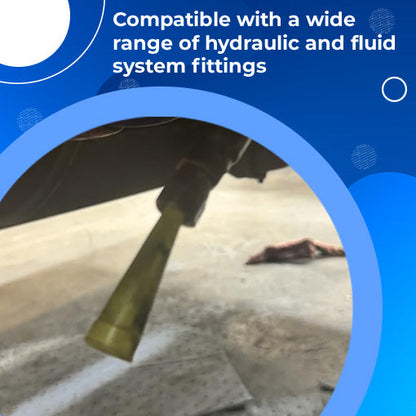 Universal Hydraulic Oil Line Service Rubber Plugs and Caps Kit