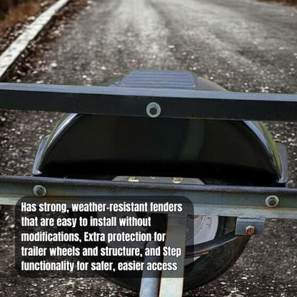 Trailer Fenders With Steps
