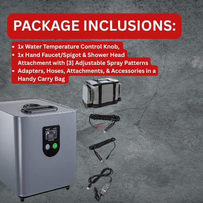 Portable Propane Water Heater & Shower Pump
