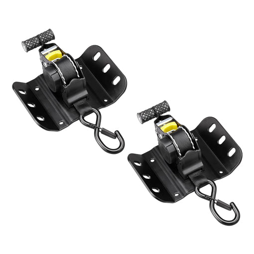 Bolt-on Auto Retract Truck Bed Ratchet Straps