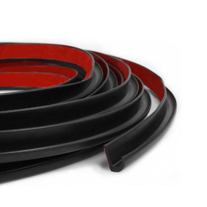 RV J-Shape Rain Gutter Rubber Drip