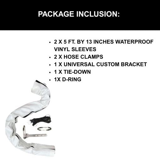 RV Sewer Hose Support System