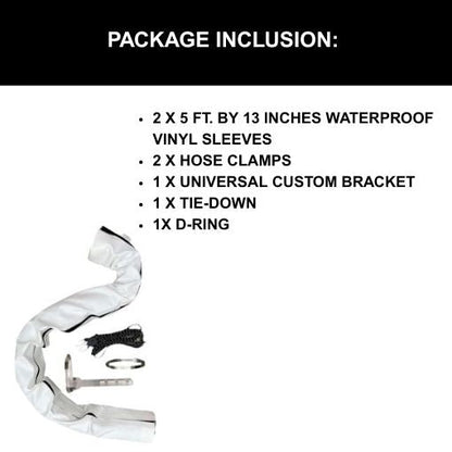 RV Sewer Hose Support System