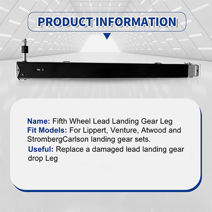 RV Lead Fifth Wheel Landing Gear Leg
